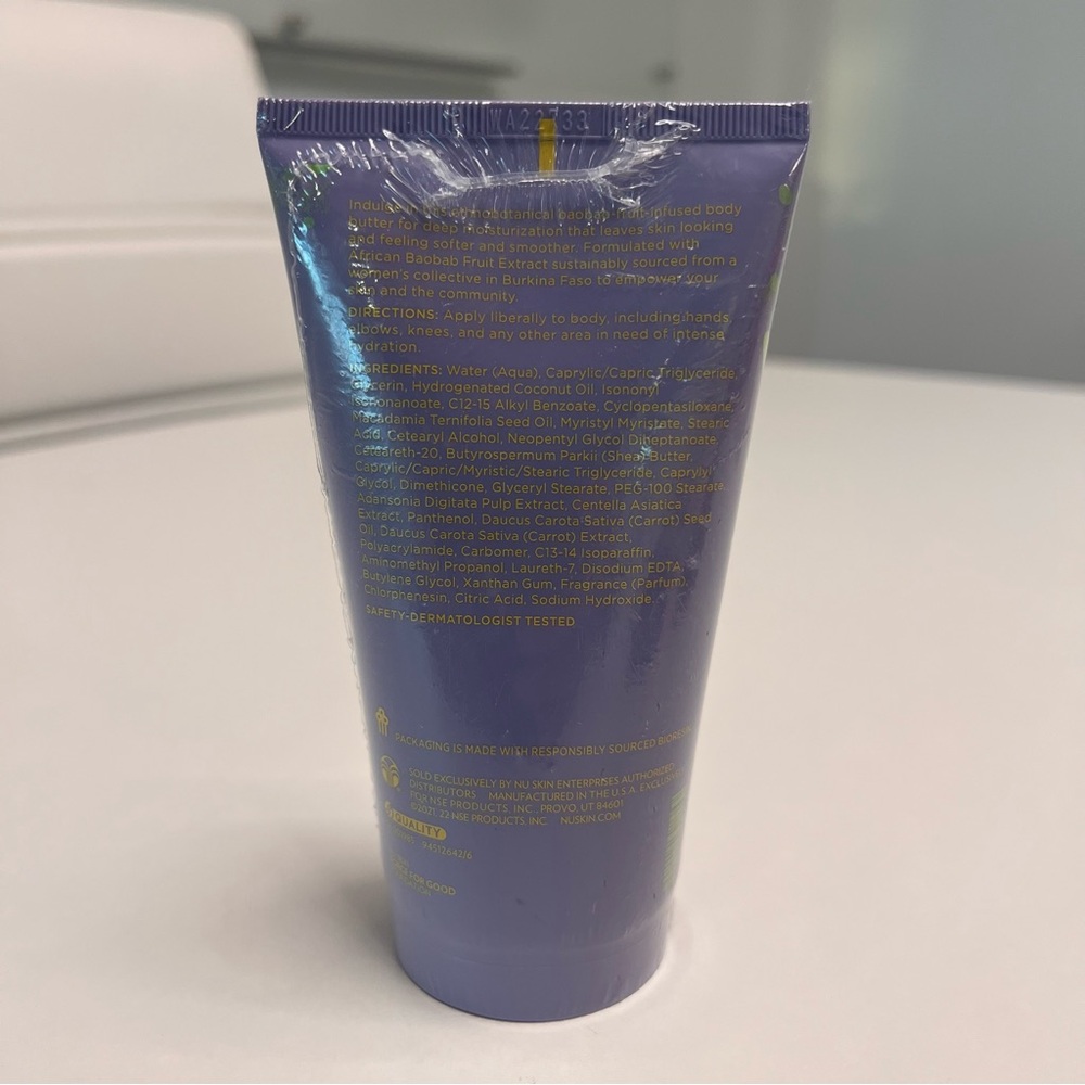 NEW SEALED NUSKIN EPOCH BAOBOB BODY BUTTER DEEP HYDRATION CREAM 4.4 oz - Picture 7 of 11